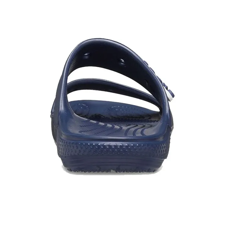 Crocs Classic Double Band Slide Sandals Navy-3