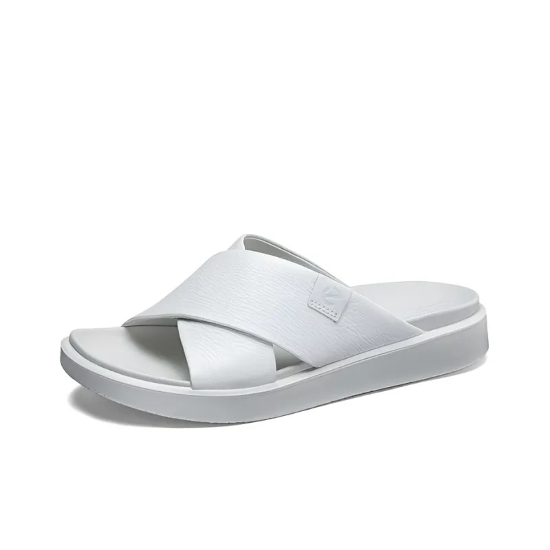 Ecco EVA Slide Slippers Women's White-1