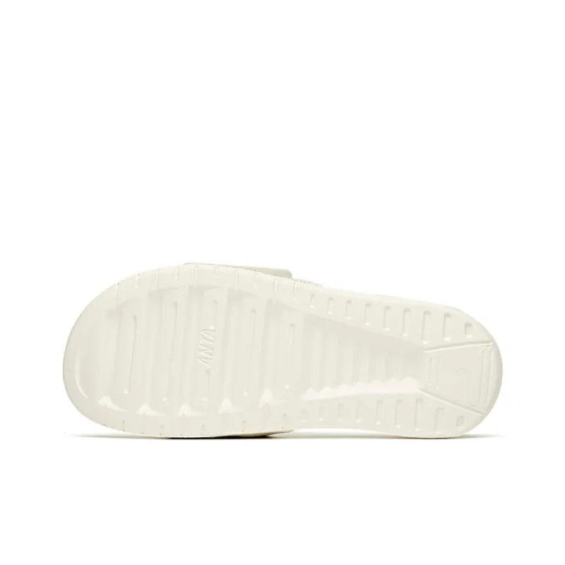 SNOOPY x Anta Life Collection Slide Slippers Men's White Yellow-4