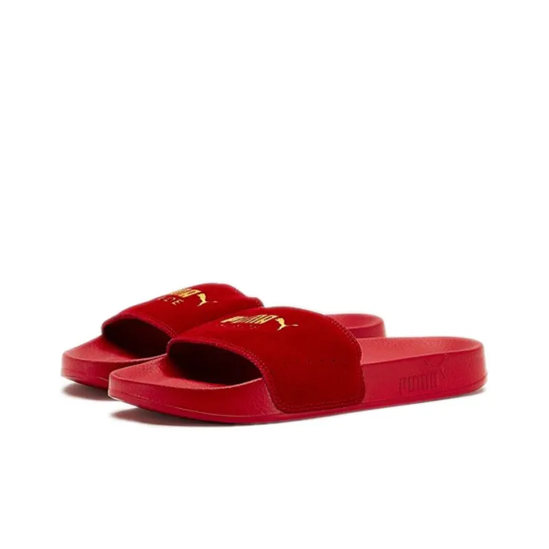 PUMA Leadcat Suede Slide Red-2