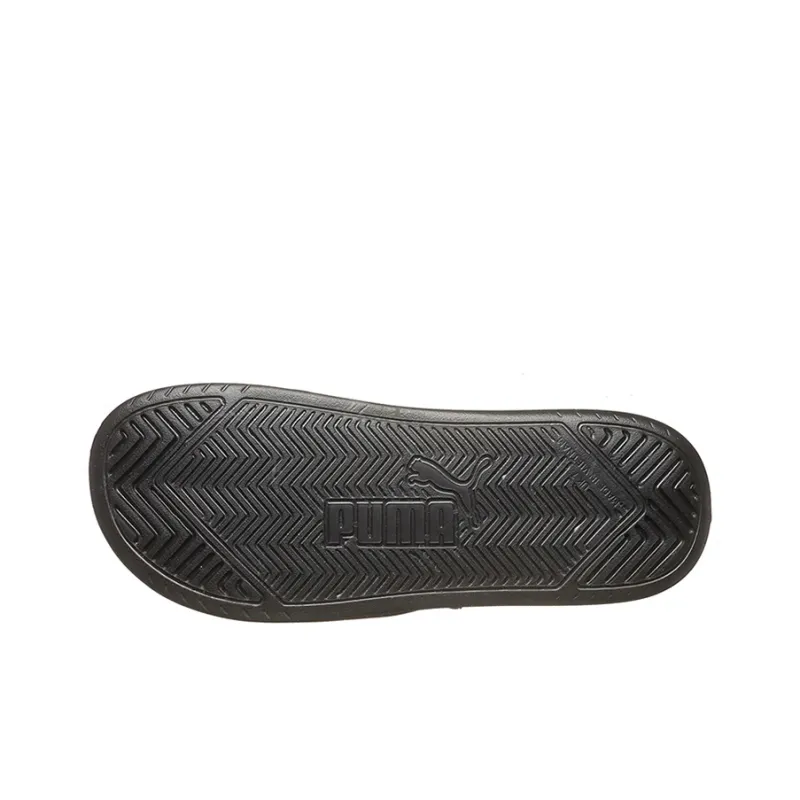 PUMA Popcat Minimalistic Casual Shoe Black Silver Women's-4