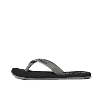Adidas Eezay Flip Flops 'Black Grey'