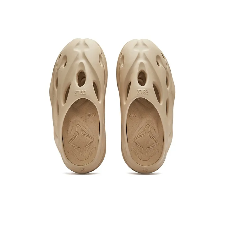 EQLZ EQUALIZER 1100 Quiet Abrasion Resistant Slide Slippers Unisex Desert Gray-3