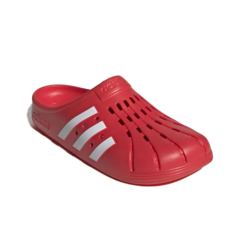 Adidas Adilette Clogs 'Red'-2