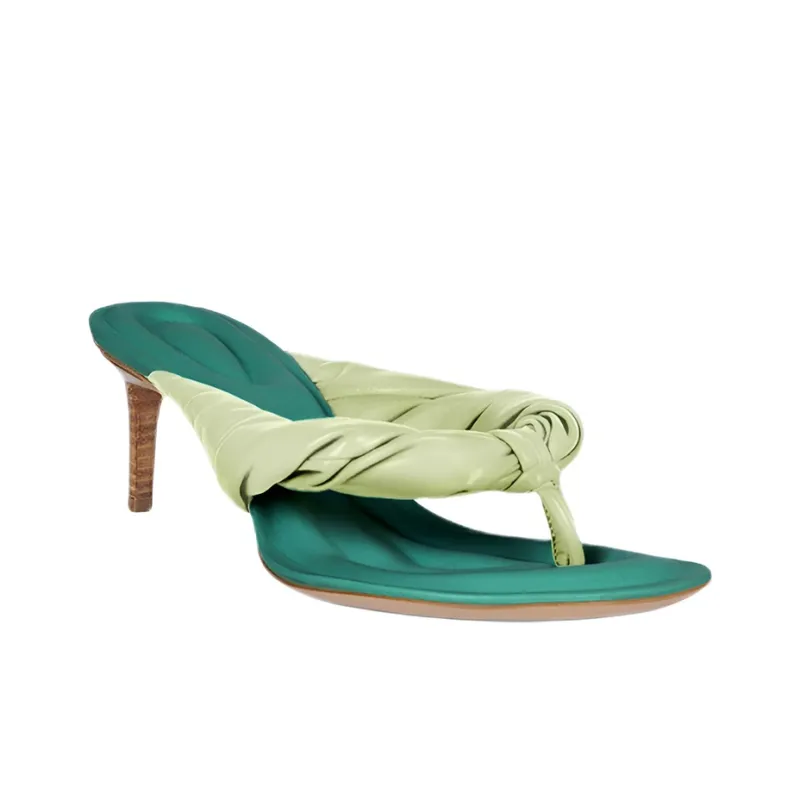 Jacquemus Les Flip Flops Women's Green-2