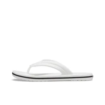 Crocs Crocband Flip Flops 'White' Women's
