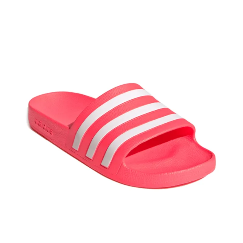 Adidas Adilette Aqua Slides 'White Pink' Women's-2
