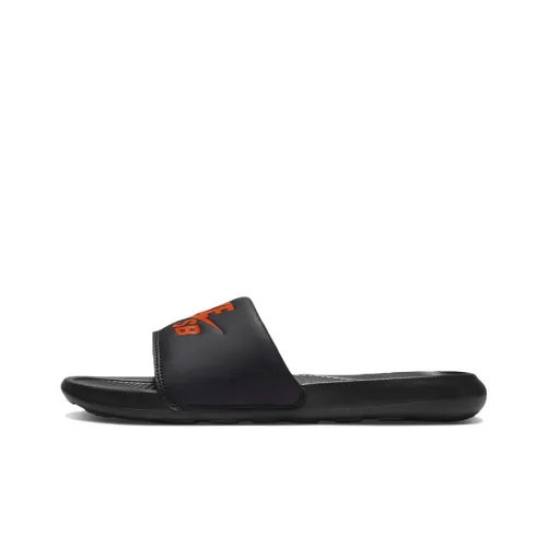 Nike Victori One Slide 'Black Team Orange'