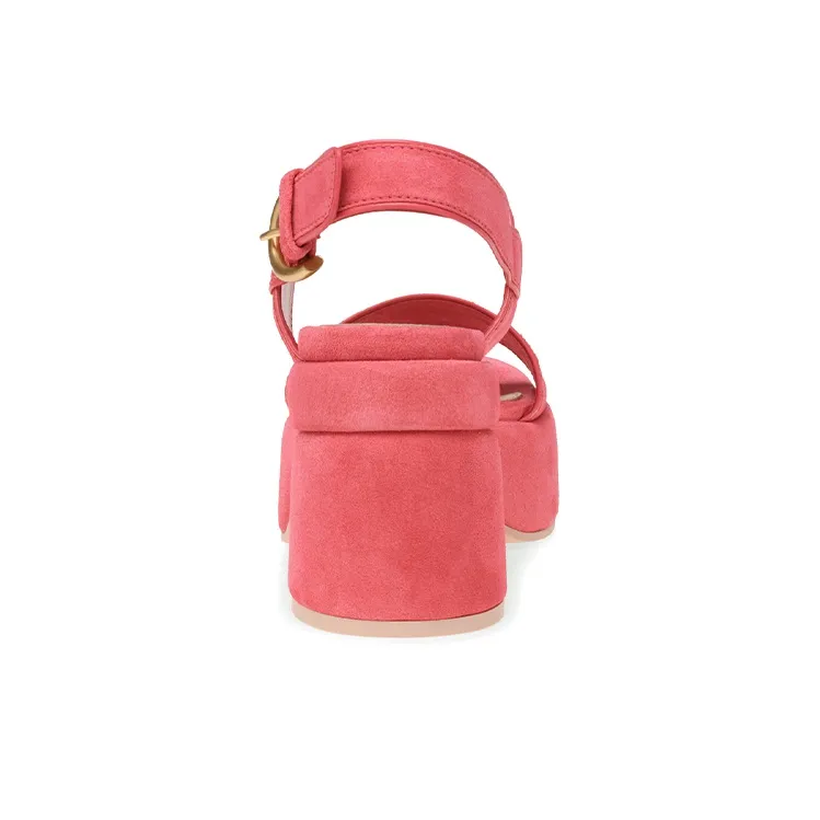 GIANVITO ROSSI Melrose Strap Sandals Women's Pink-2