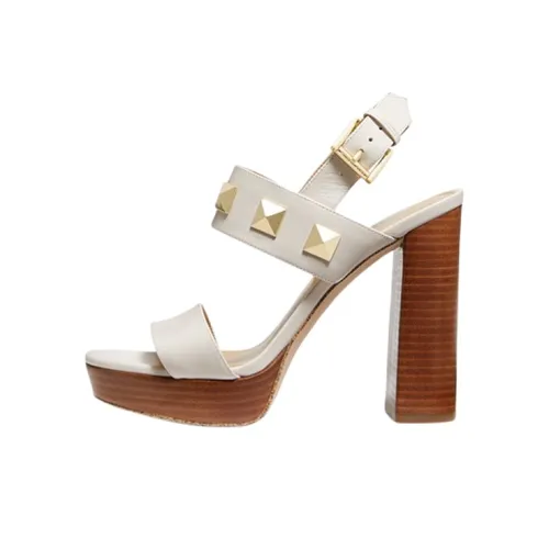 MICHAEL KORS KORS Wren Stylish Sandals Women's Cream White