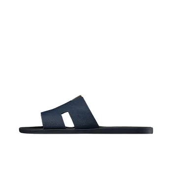 HERMES Izmir Sandal Marine Epsom Leather
