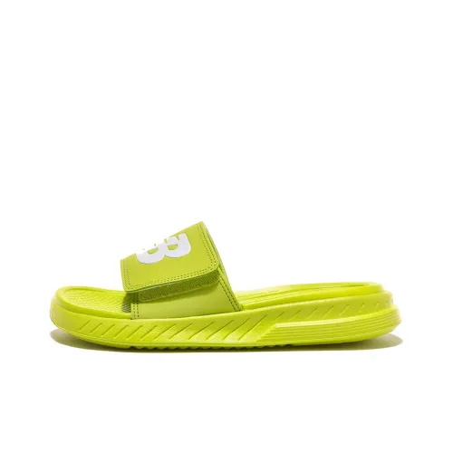New Balance NB 1501 Rubber Sole Slide Slippers Unisex Neon Yellow