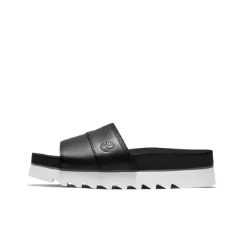 Timberland Slide Slippers Women's Black/White