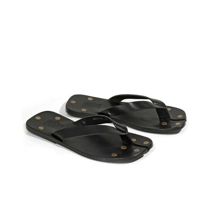 Maison Margiela Tabi Slide Slippers Women's Black-2