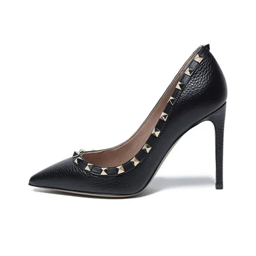 Valentino Rockstud High Heels Women's Black