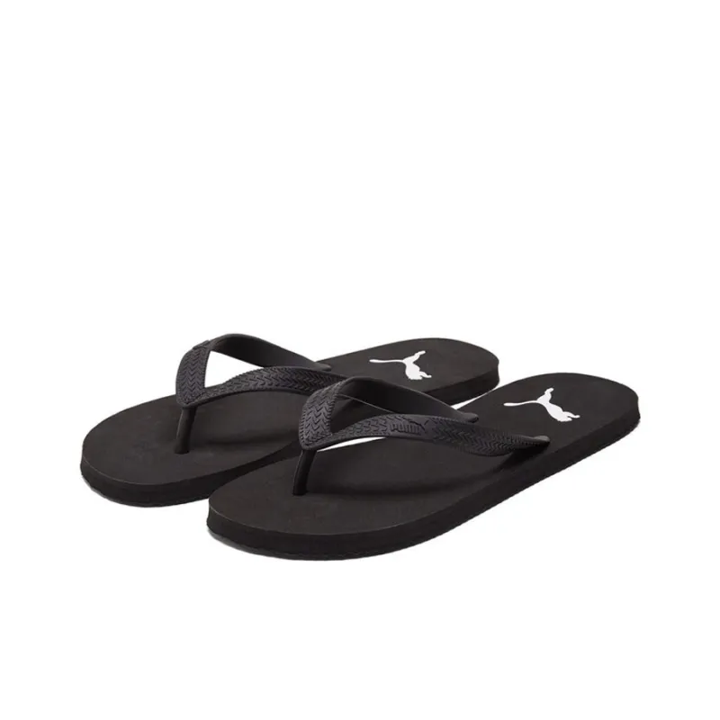 PUMA First Flip Sandals Slides Black-2