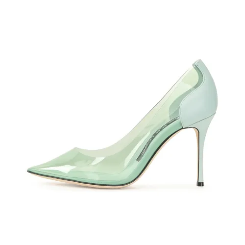 SERGIO ROSSI Godiva High Heels Women's Green