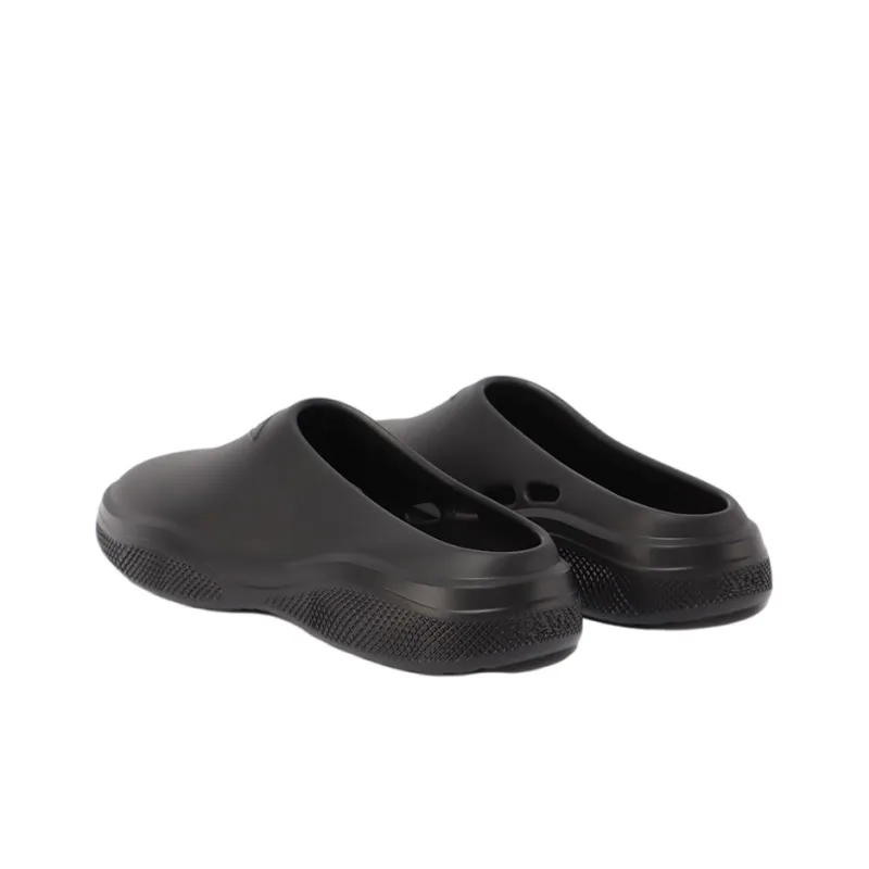 PRADA Foam Rubber Mule Black-4