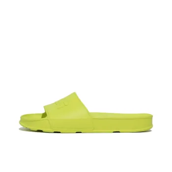 FILA Slick Slide Sports Slippers Unisex Yellow Korean Style