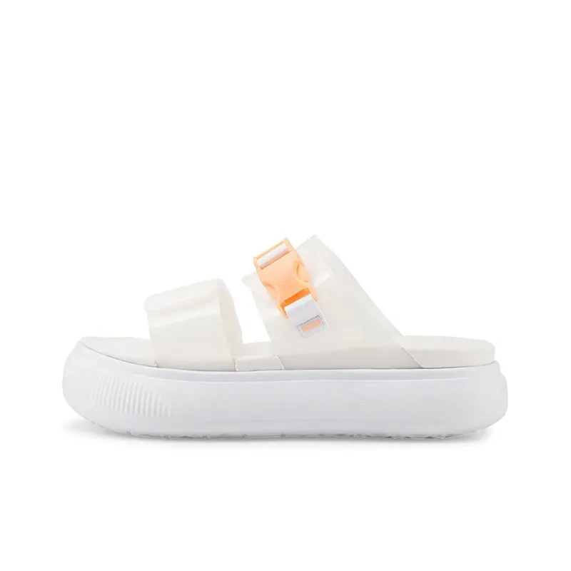 PUMA Suede Mayu Pop Sandal 'White Fizzy Melon' Women's-0