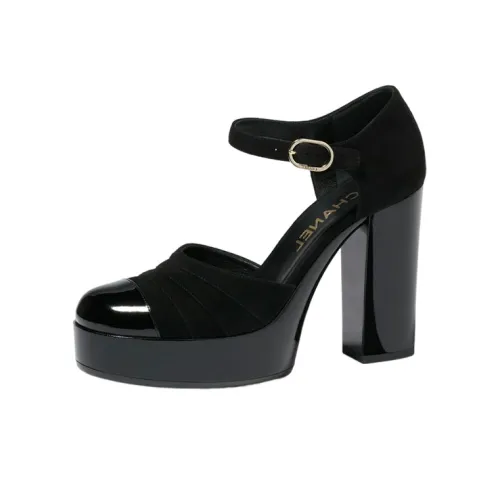 CHANEL High Heels Women's Black