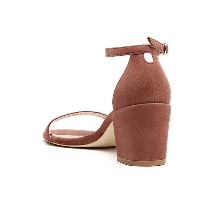 Stuart Weitzman/SW One Strap Sandals Women's Red-3