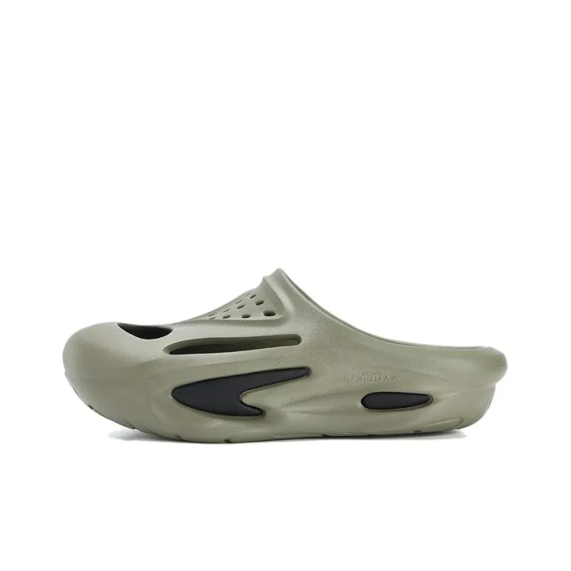 FILA FUSION Shell Slipper Slip-Resistant Abrasion-Resistant Slide Slippers Men's Grass Green-0