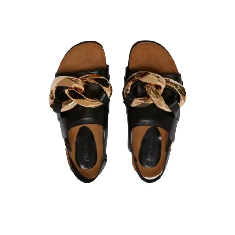JW Anderson Chain Flat Sandals Women's-3