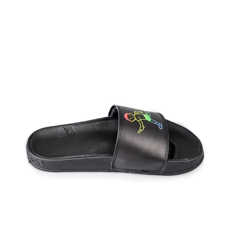 New Balance X Noritake Black Slippers-1