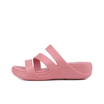 Crocs Monterey Strappy Wedge 'Pink' Women's