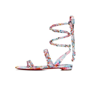 CL LUBOTING Maryam Strap Sandals Women's Multicolor