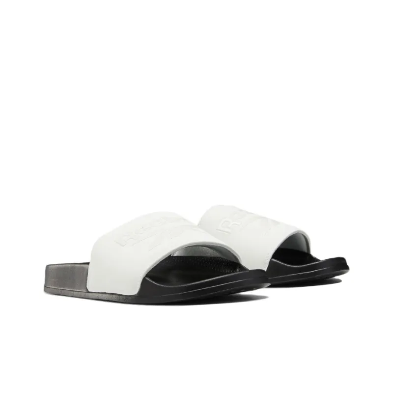 Reebok Classic Slide Sports Slippers Unisex White Black-2
