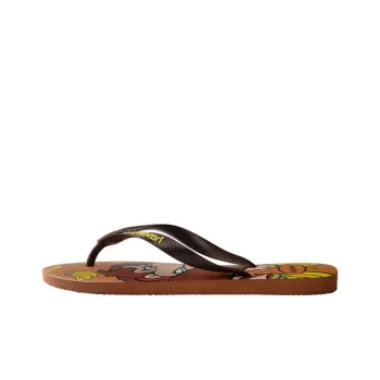 Havaianas Hua Wei Na Mario Bros Stylish Sandals Unisex Orange