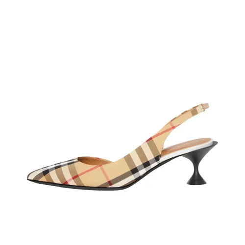 Burberry VINTAGE High Heels Women's Beige