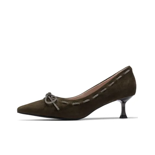 PACO GIL High Heels Women's Coffee