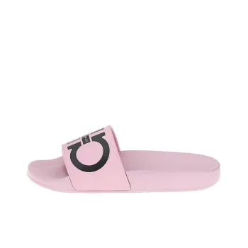 FERRAGAMO Gancini print Pool Slides