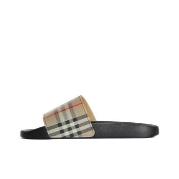 Burberry Vintage Check Slides Archive Beige