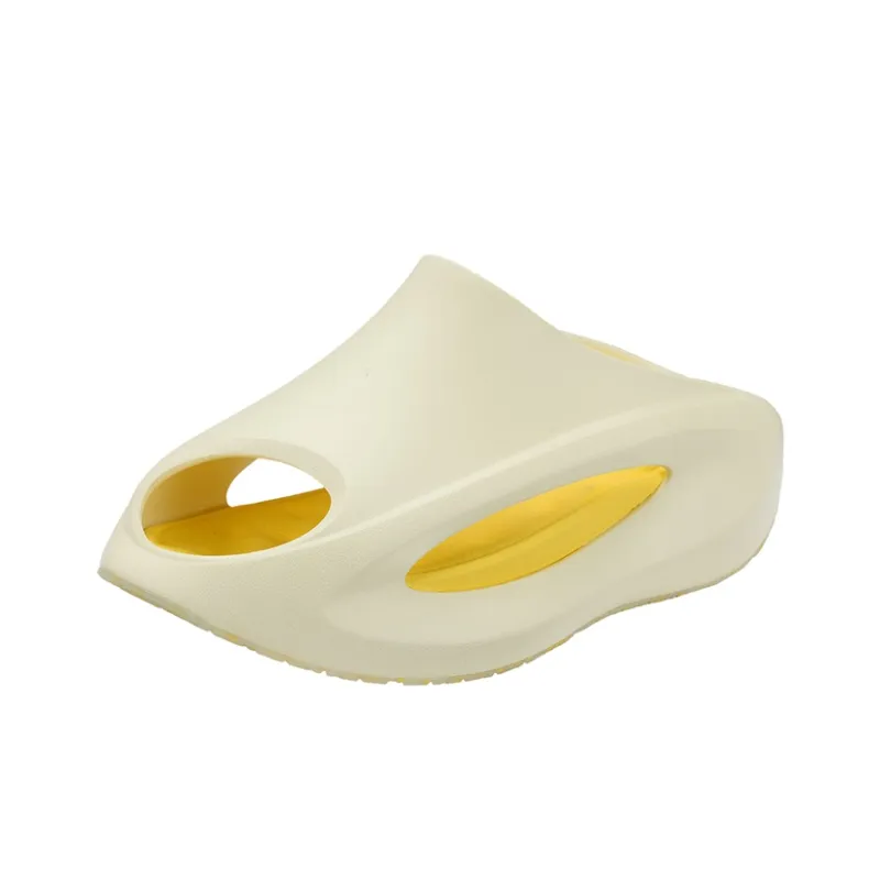 LiNing Yun You Slay Quiet Slide Slippers Men's Yellow Banana Ice Cream Set-2