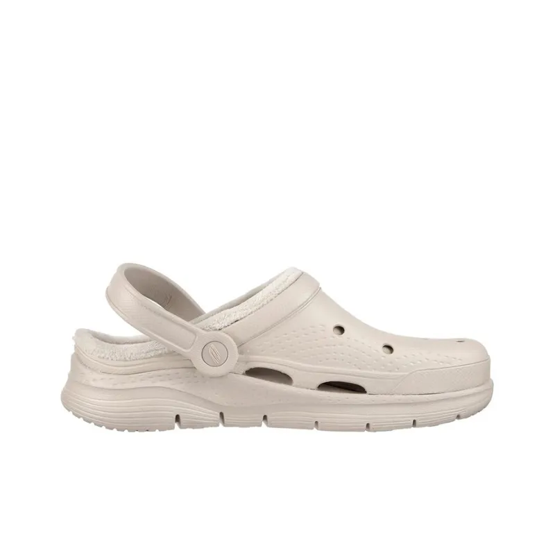 Skechers Foamies Arch Fit Lined-Cozy Gal Slide Slippers Women's Coffee-1
