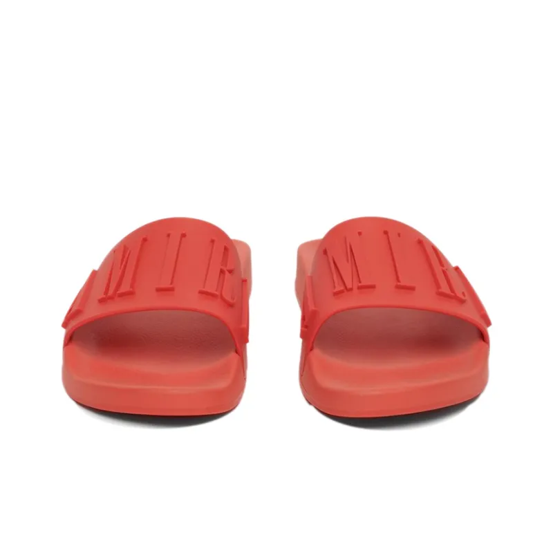 AMIRI Pool Slide Debossed Red-2