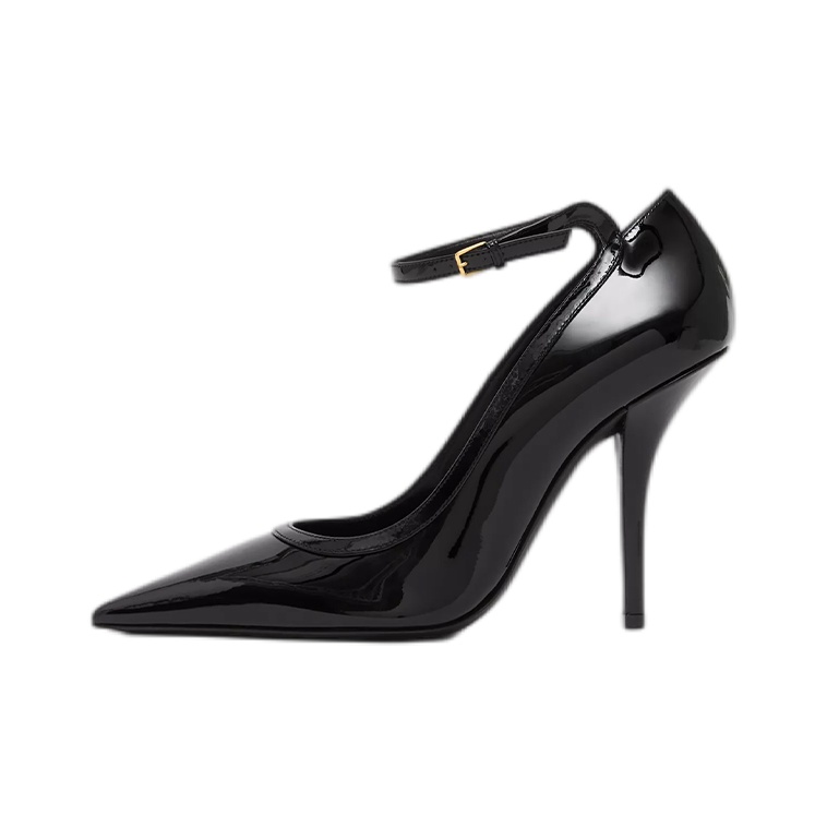 Burberry black heels online