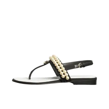 CHANEL Stylish Sandal Women's Black