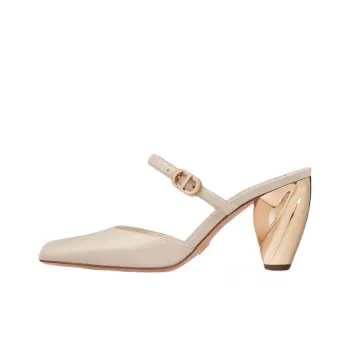 DIOR Rhodes High Heels 8cm Women's White