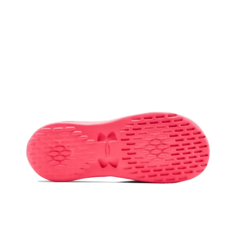Under Armour Playmaker Fixed Strap Slide 'Black Pink' Women's-4