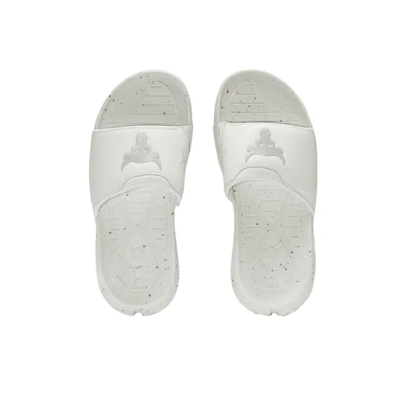 Under Armour Project Rock 3 Slide 'White Halo Grey'-3