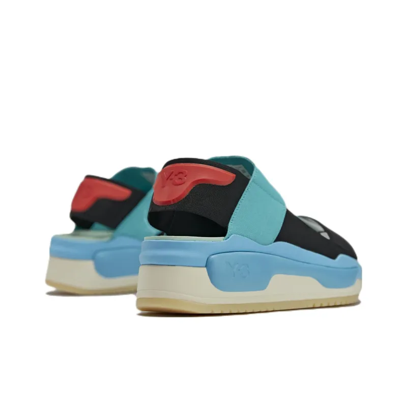 Adidas Y 3 Hokori Sandal Black Mint Cyan-3