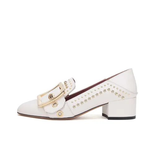 BALLY High Heels Women's Bone White