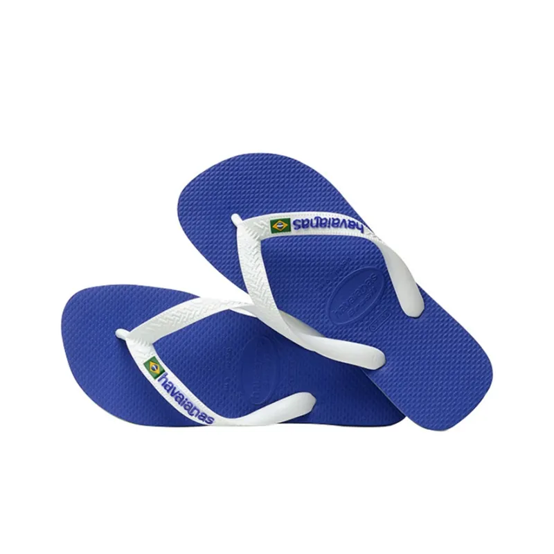 Havaianas Slip Resistant Flip Flops Unisex Blue-2