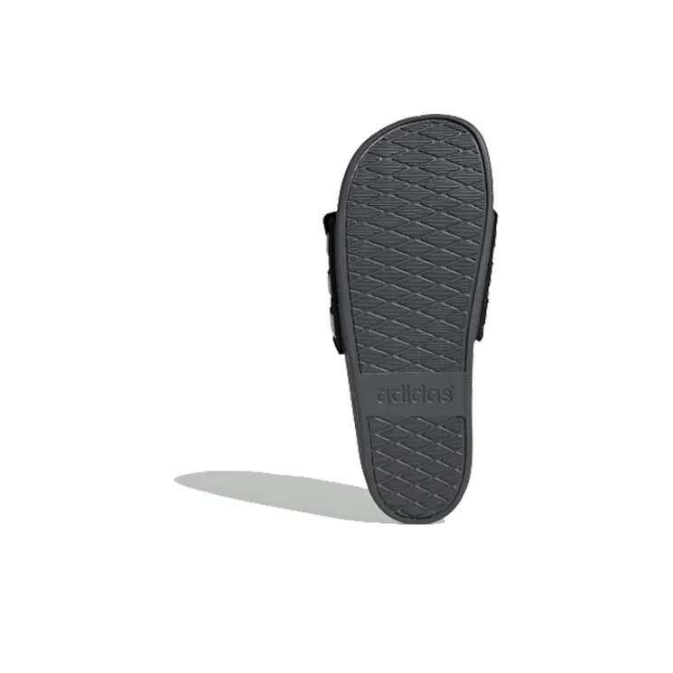 Adilette Adidas Neo Comfort Adj 'Black White'-4