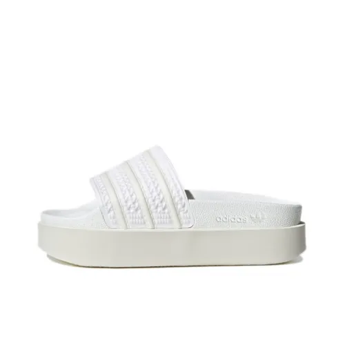 Adidas Adilette Bonega Slides Cloud White Off White Off White Women's